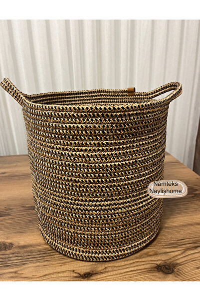 naylişhome سلة هدايا بمقبض المهر مقاس 30 سم - مجموعة متعددة الأغراض