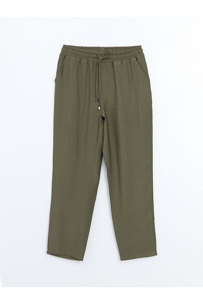LC Waikiki Pantaloni de damă LCWAIKIKI Classic cu talie elastică