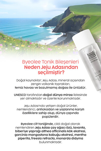 byeolee Balgeum Jeju Gözenek Sıkılaştırıcı Yağ Dengeleyici Arındırıcı Yeni Nesil Kore Tonik 150ml