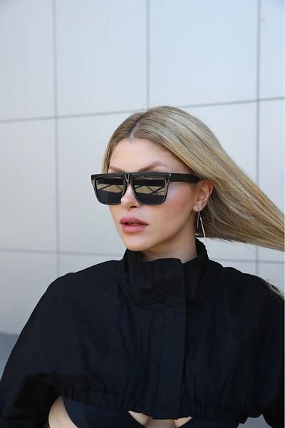 ModaLucci نظارات شمسية كانتاسي سوداء للجنسين