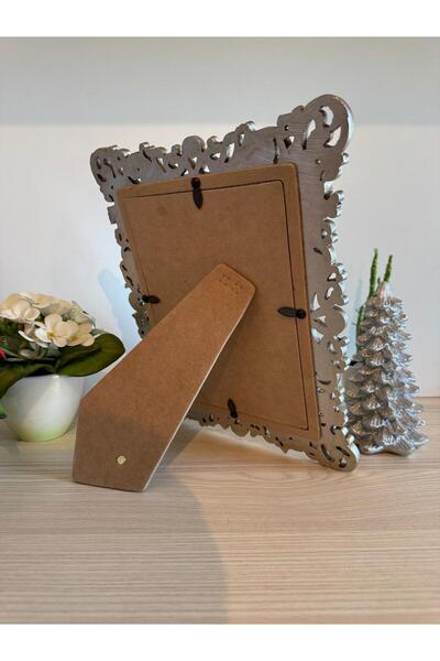 MGS COLLECTION Decorative Picture Frame Rose Motif Gülşah Frame 15X20 cm