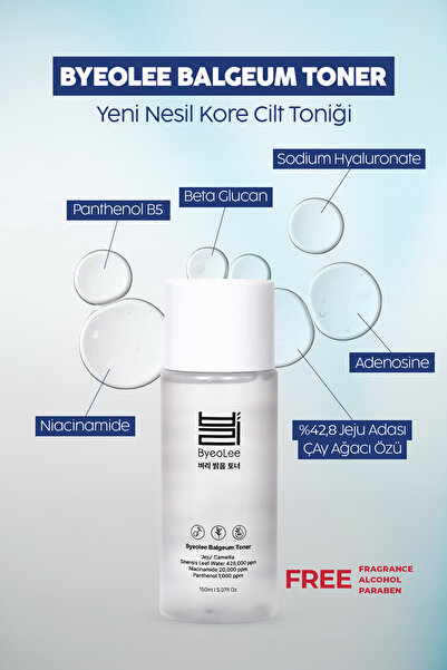 byeolee Balgeum Jeju Gözenek Sıkılaştırıcı Yağ Dengeleyici Arındırıcı Yeni Nesil Kore Tonik 150ml