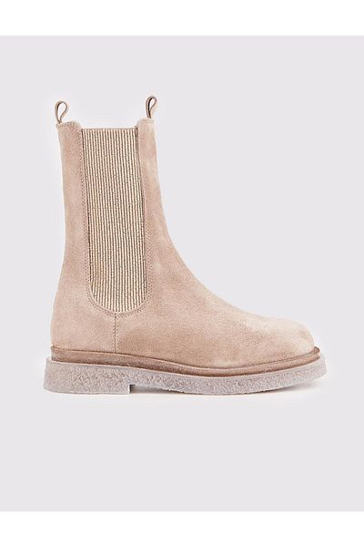 Cabani Genuine Leather Mink Women's Daily Boots