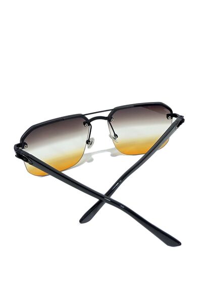 Roger Bacon Men's Sunglasses Frameless Glass Model