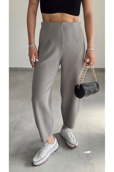 Leila Crepe Fabric Balloon Pants