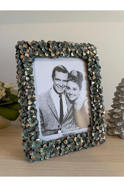 MGS COLLECTION Decorative Picture Frame Daisy Frame 15X20 cm