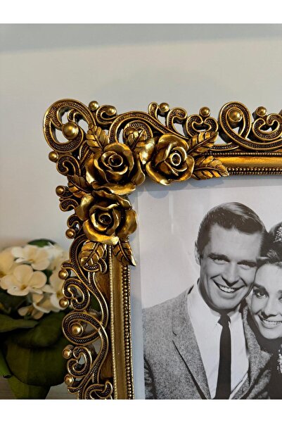 MGS COLLECTION Dekoratif Resim Çerçevesi Gül Motifli Gülşah Çerçeve 15x20 cm