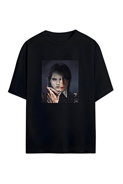 PERISENSE Oversize Combed Cotton T-Shirt 100% Cotton – Unisex Printed Streetw...