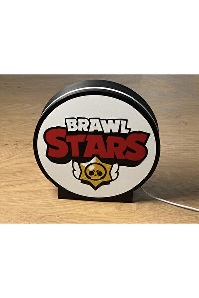 Xeir Decoration Brawl Stars Işıklı Kutu - Usb Masa Lambası