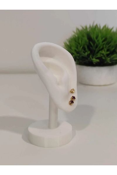 Goplast Premium Ear Earring Manikin - Makeup & Jewelry Organizer, Earring Stand