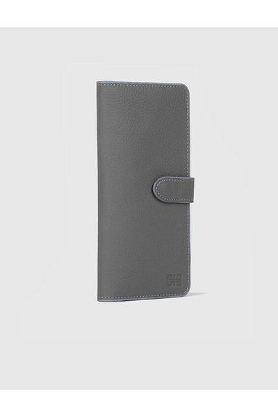 Cabani Women's Genuine Leather Gray Wallet