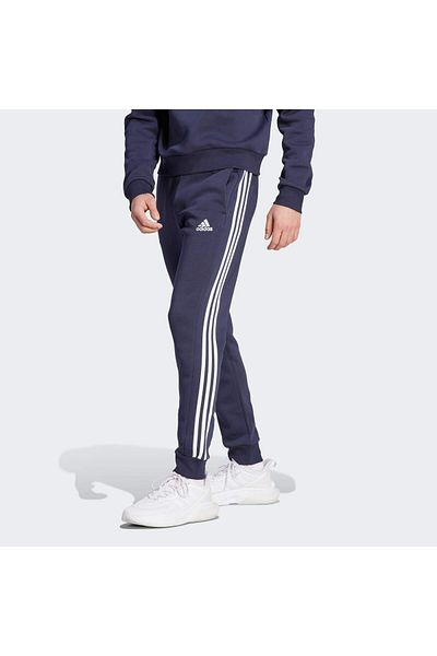 adidas Tepláky Essentials Fleece se 3 pruhy a zúženou manžetou