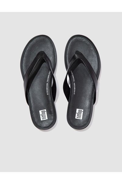Fitflop Papuci de piele pentru femei Gracie Eo8 Black