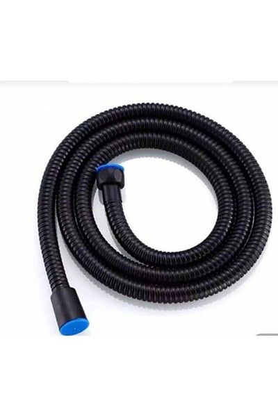 MCreative Braided Shower Hose Spiral Shower Hose, Black, Shower Hose