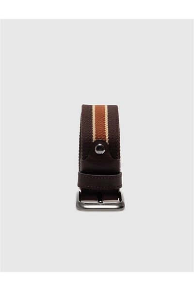 Cabani Knitwear Brown - Tan Men's Flexible Daily Belt