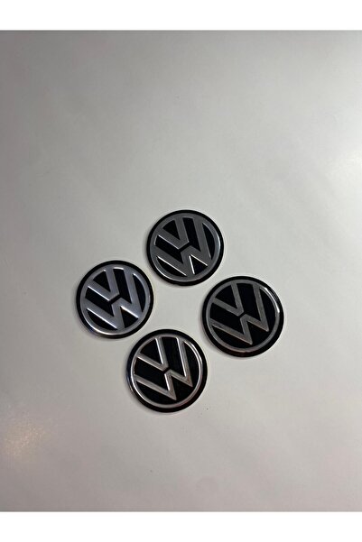 MOTTOMOR Volkswagen Yapıştırma Jant Göbek Stickerı 60mm