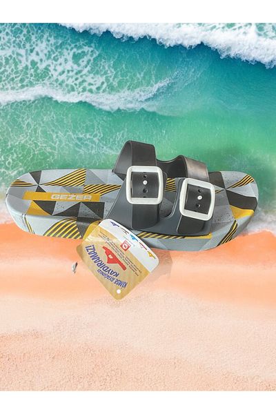GEZER Konay 13924 Double Buckle Slip-Resistant Plastic Slippers