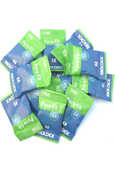 STOREMAX Muartshop Pura Fit 36 (7700) 10 Pairs of Ear Plugs / Ear Protection Plugs - Ear Ko with Snr 36Db