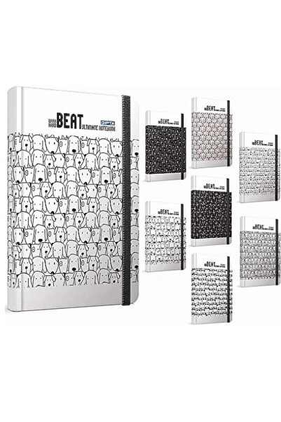 Gıpta Beat Iplik Dikişli 19x26 120 Yaprak Kareli