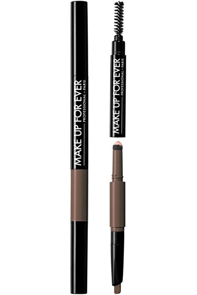 Make Up For Ever قلم تحديد الحواجب برو سكالبتنج 3 في 1، 30 بني، 0.2 جرام
