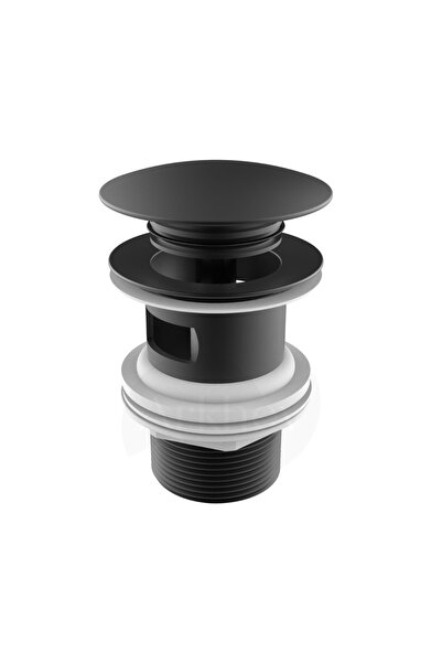 Roca Click-Clack Pop Up Mat Siyah Sifon Üst Grubu A5054015NB