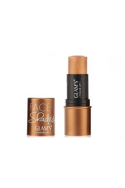 Girl Glam's Glow Shades Luminizer & Strobing Goldstone 258 6g Glam'sGlow FaceBeige