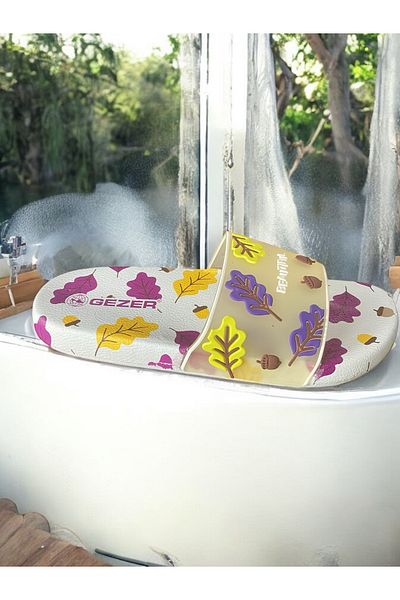 GEZER Konay 14970 Scroll Transparent Slippers