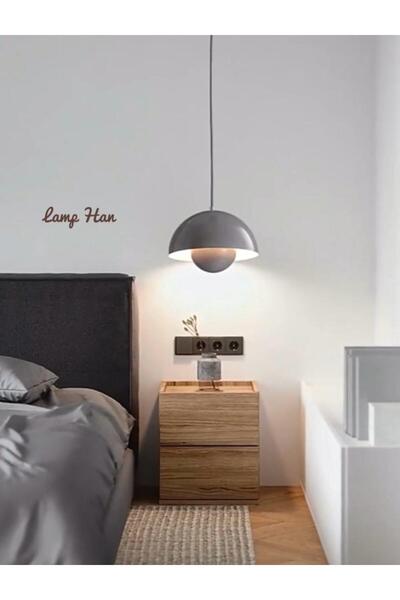 Lamp Han Flowerpot Serisi Özel Tasarım Dekoratif Tekli Sarkıt Lamba