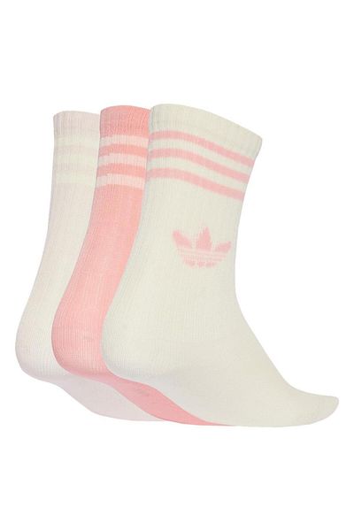 adidas Πολύχρωμες Κάλτσες Crew Sock 3p Jj1990