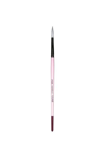 Pebeo Van Gogh 191-b Series Synthetic White Bristle Water Color Brush Round Tip No 2 Pink