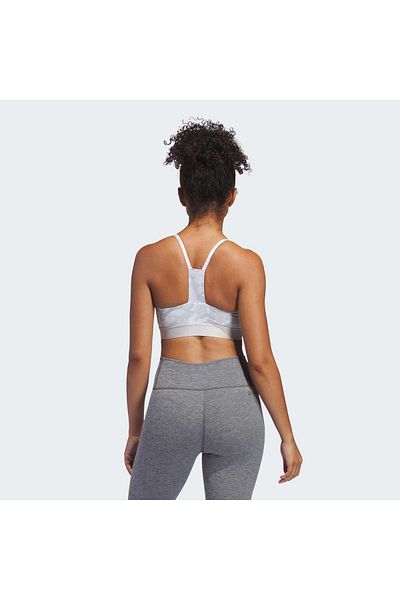 adidas حمالة صدر رياضية مبطنة للنساء، متعددة الألوان