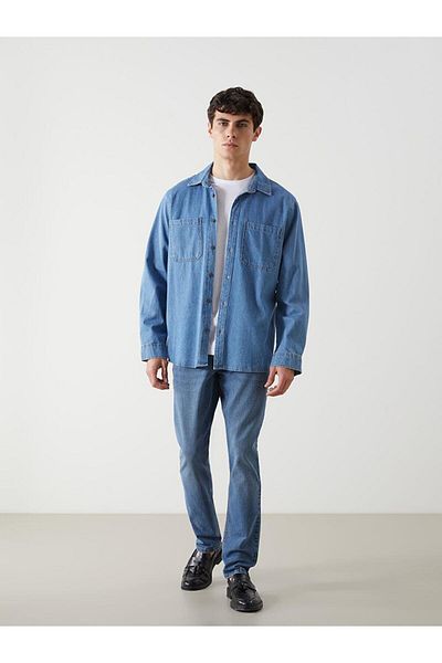 LC Waikiki Pantaloni de jeans pentru bărbați LCW Jeans 750 Slim Fit