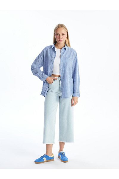LC Waikiki Pantaloni jeans pentru femei XSIDE Wideleg
