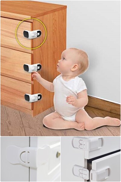 Yenilig Set sigurnosnih brava koji omogućava jednostavnu instalaciju na vrata...