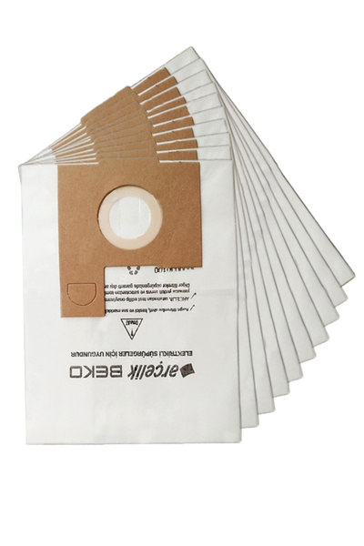 Marketto كيس غبار للمكنسة الكهربائية متوافق مع Beko BKS 1260 EY، 10 قطع، ورق