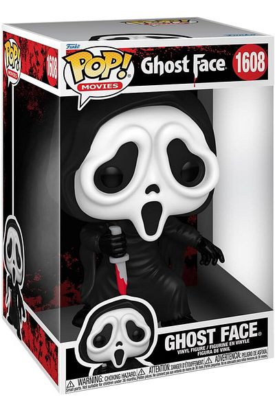 Funko Ghostface Pop! جامبو - مجسم 10 بوصة 25 سم
