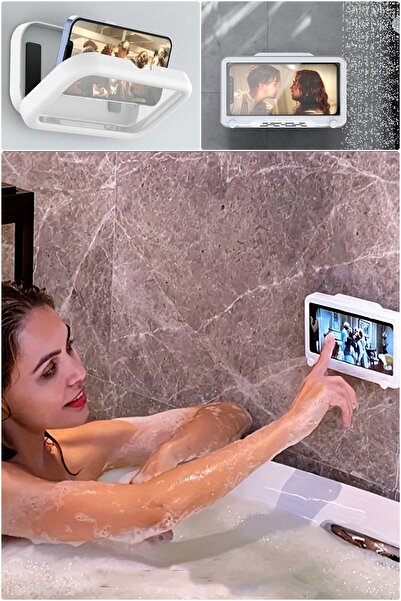 Yenilig Banyo Ve Duş Için Suya Dayanıklı Telefon Kılıfı - Tutucu Ve Ekran Kor...