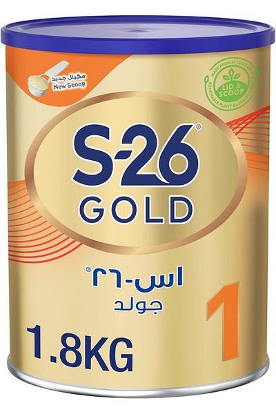 Nestle S26 Gold Stage 1, Starter Infant Formula, From 0 to 6 Months, 1800g