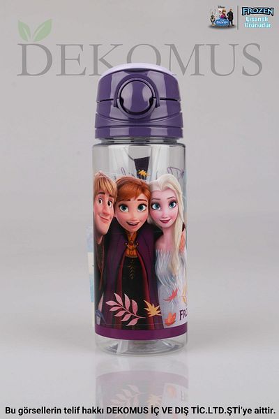 DEKOMUS New Season Licensed Frozen Elsa 500 ml Tritan Flasket