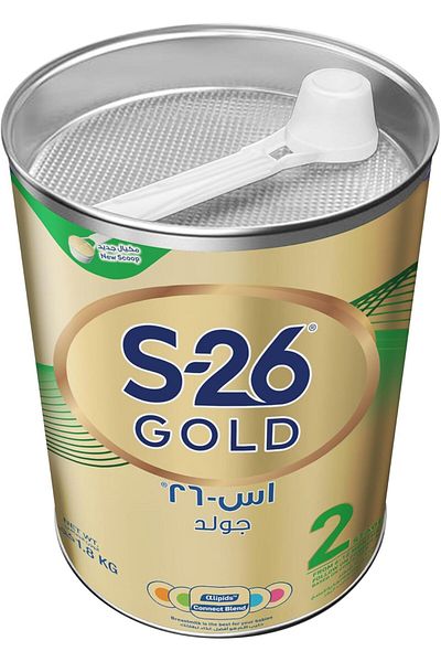 Nestle S-26 Gold Stage 2 Follow on Formula, From 6 to 12 Months, 1.8kg