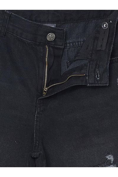 LC Waikiki Lcw Kids Boys' Jeans Shorts with Adjustable Elastic Waist