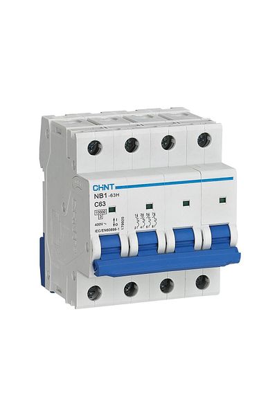 chint 179750 Nb1 4x50a 6ka C الصمامات التلقائية