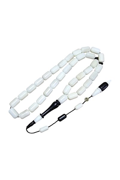 LEBLEBİ TESBİH Mehmet Erbabacan Usta Abanoz Ağacı Kombinli Kapsül Narçıl Tesb...