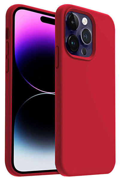 CEPSTOK iPhone 14 Pro Max Kılıf Lansman Premium Silinebilir Silikon