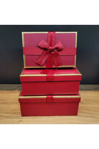 evimdeyokyok Square Gift Box Set of 3