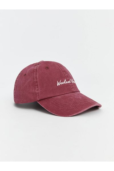 LC Waikiki LCW ACCESSORIES Text Embroidered Men's Cap Hat
