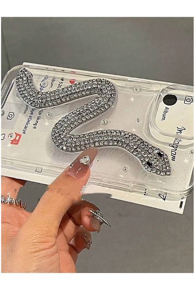 Go Aksesuar حافظة سيليكون مرنة بتصميم ثعبان حجري متوافقة مع هاتف آيفون 11 مع لعبة