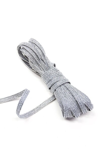 Dokumarkt 7 мм блискуча ткана плоска гума - блискуча аксесуарна гума - 5 метрів