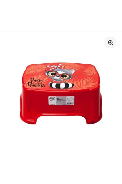 4AFACANÇEKİRGE Deco resimli çocuk taburesi