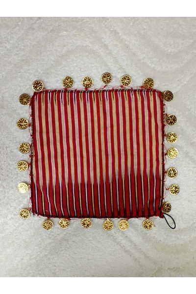 LABELLA COLLECTİON КЕШАНСКИ ПЛАТ ЗА РЪЧНА ИЗРАБОТКА ЗА СВАТБА С КЪНА С РАИРАНИ ЛИРИ 22X22 СМ 5 БРОЯ